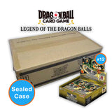 Dragon Ball Super: Masters - Legend of the Dragon Balls (B25) - Booster Box: Sealed Case (12 Boxes)