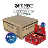 One Piece Card Game: Carrying on His Will (OP-13) - Booster Case (12 Boxes)
