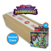 Pokemon: Scarlet & Violet Twilight Masquerade - Booster Box: Sealed Case (6 Booster Boxes)