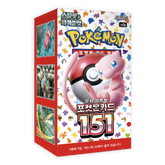 Pokemon: Scarlet & Violet 151 sv2a - Korean Booster Box