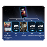 Star Wars Unlimited: Secrets of Power - Carbonite Booster Case (4 Boxes)