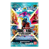 Dragon Ball Super Card Game: Masters Ultra Bout Series - Impact Beyond Dimensions (B31) - Booster Pack