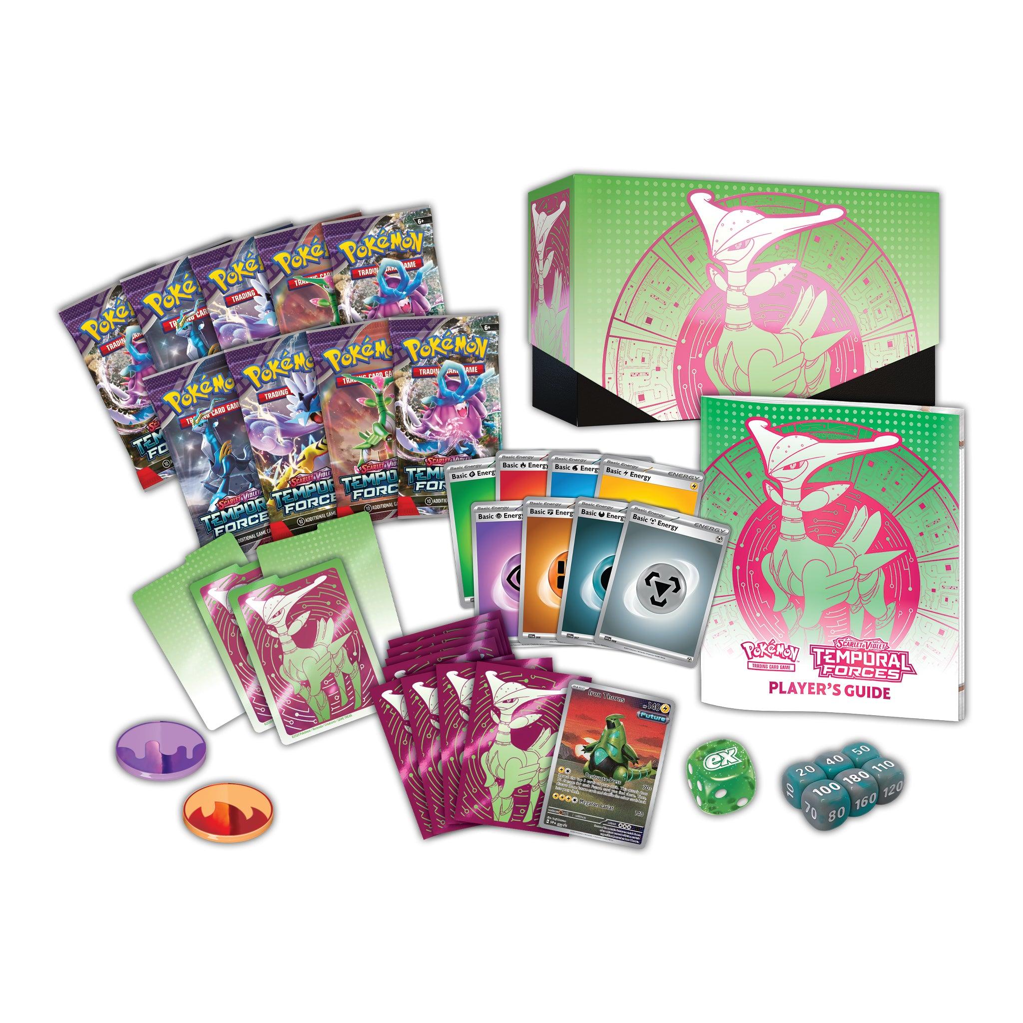 Pokemon - Scarlet & Violet Temporal Forces - Elite Trainer Box: Set - Romulus Games