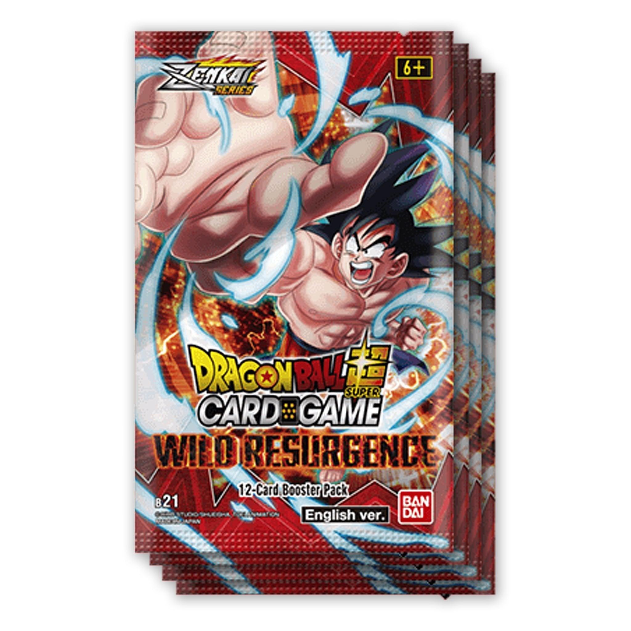 Dragon Ball Super: Zenkai Series Set 04 - Wild Resurgence - (PP12) Premium Pack: Display (8 Premium Packs) | Romulus Games