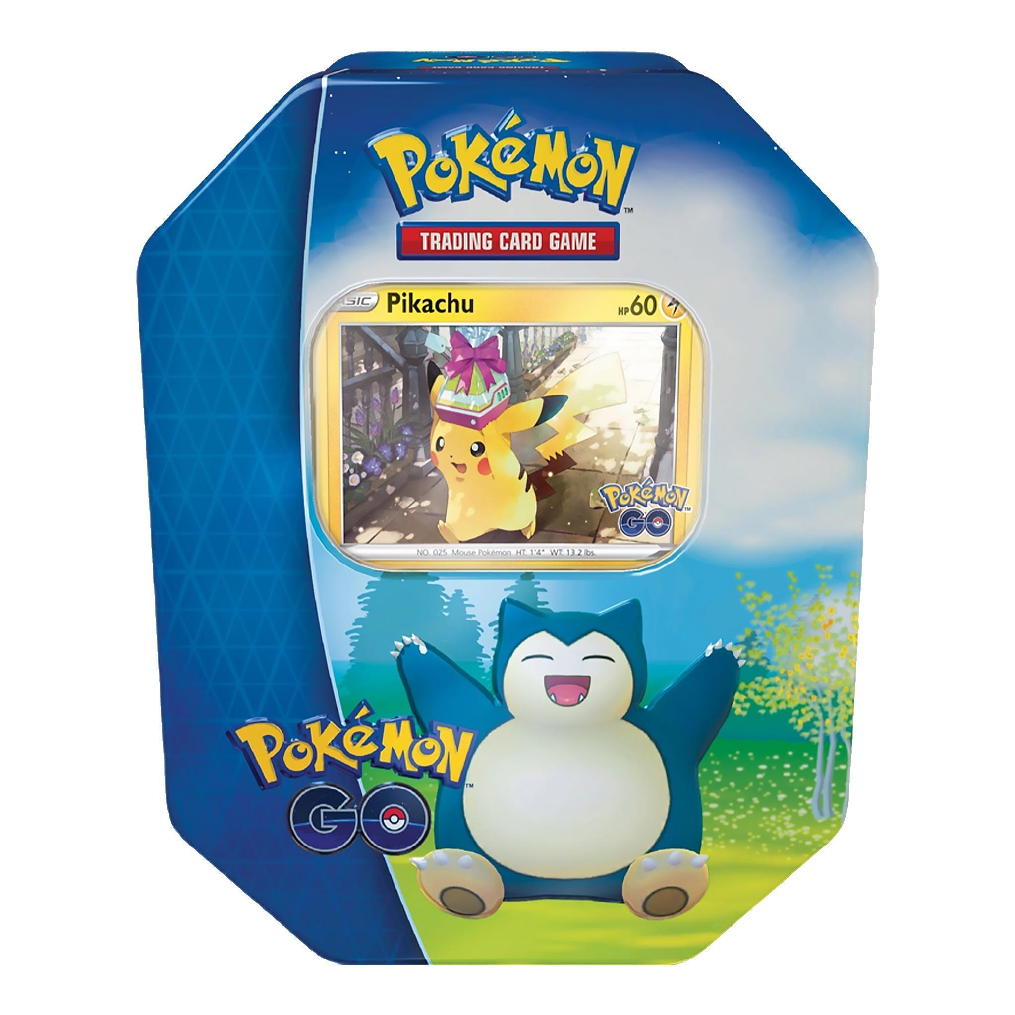 Pokemon: Pokemon GO - Tin: Pikachu, Blissey & Snorlax (Set of 3) | Romulus Games