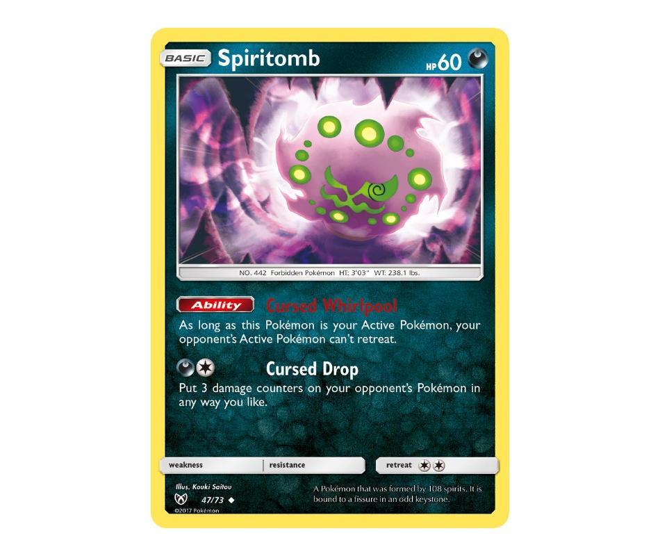 Pokemon: Spiritomb 47/73 - Shining Legends | Romulus Games