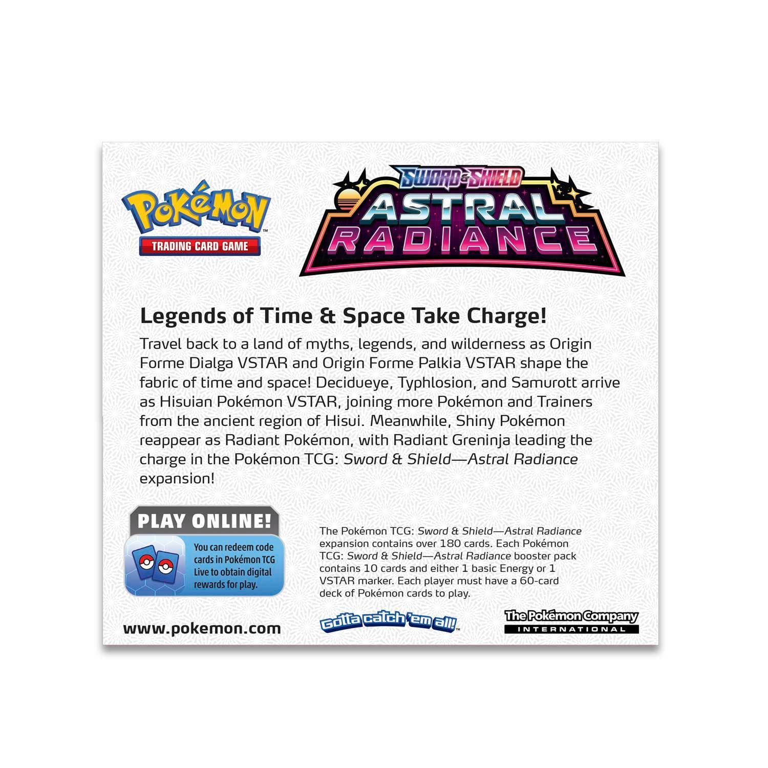 Pokemon: Sword & Shield Astral Radiance - Booster Box | Romulus Games