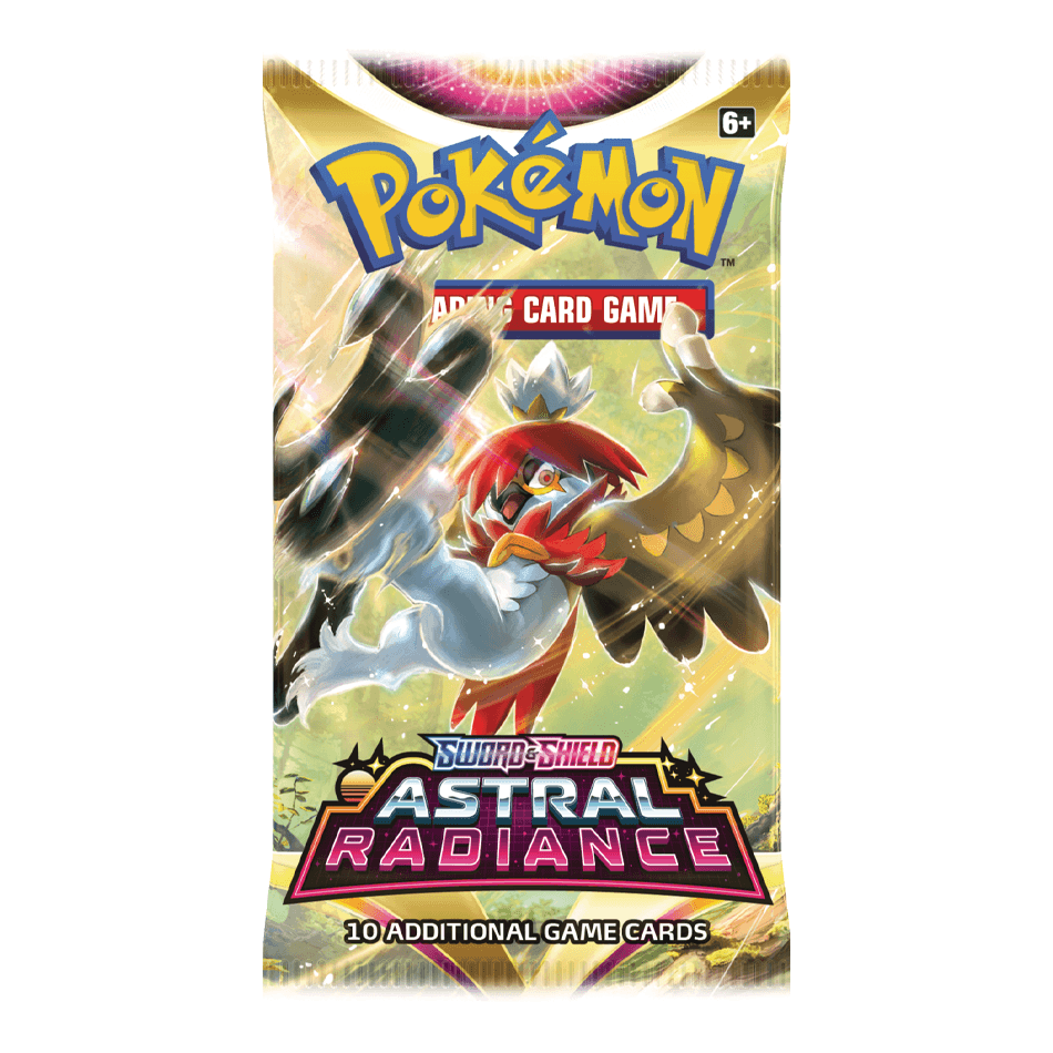 Pokemon: Sword & Shield Astral Radiance - Booster Pack: Artwork Set (5 Packs) | Romulus Games