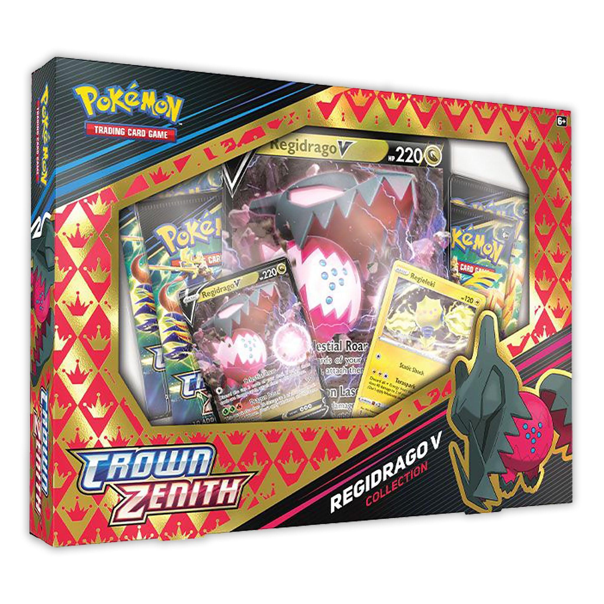 Pokemon: Sword & Shield Crown Zenith - Collection Box: Regidrago & Regieleki V (Set of 2) | Romulus Games