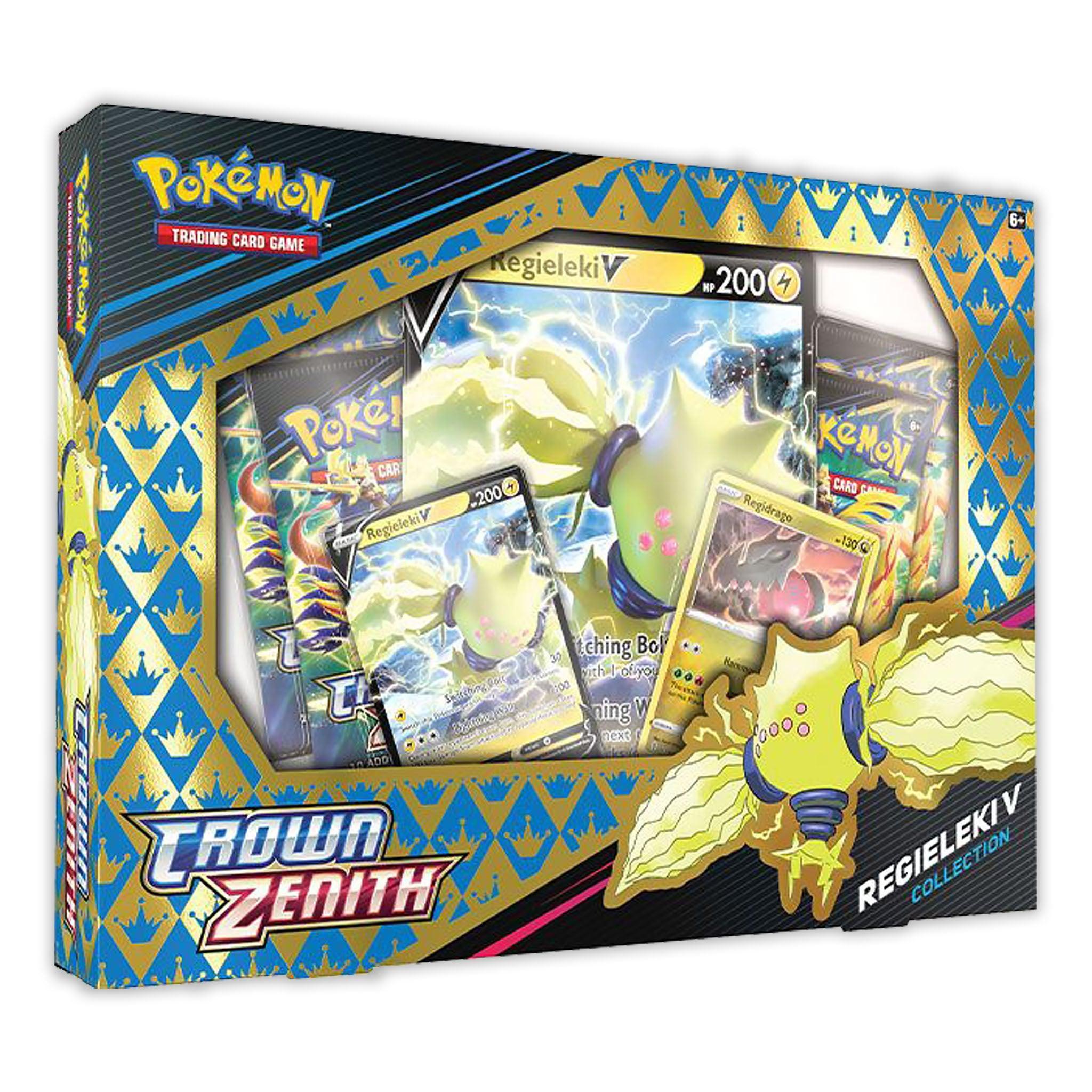 Pokemon: Sword & Shield Crown Zenith - Collection Box: Regidrago & Regieleki V (Set of 2) | Romulus Games