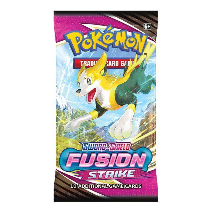 Pokemon: Sword & Shield Fusion Strike - Booster Pack: Artwork Set (4 Packs) | Romulus Games