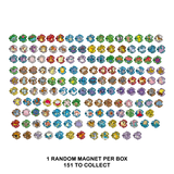 Pokemon TCG: Collect 151 Chinese Jigsaw Magnet Set