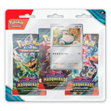 Pokemon: Scarlet & Violet Twilight Masquerade - 3 Pack Blister: Sealed Display