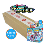 Pokemon: Scarlet & Violet Journey Together - Booster Box: Sealed Case (6 Boxes)
