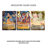 Disney Lorcana Hyperia City English Enchanted card examples; exact cards not guaranteed