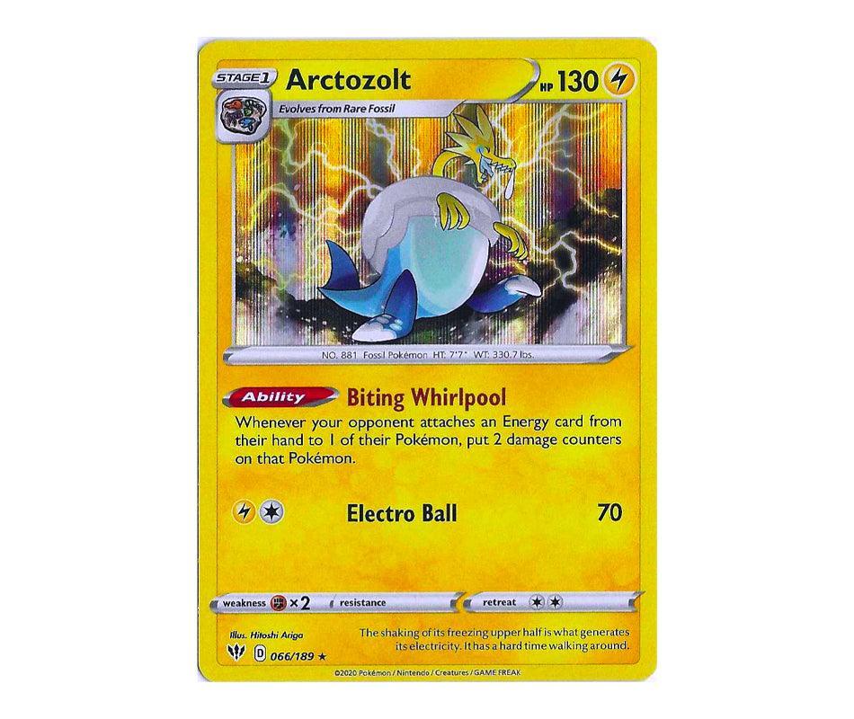 Pokemon: Arctozolt 066/189 (Holo) - Darkness Ablaze | Romulus Games