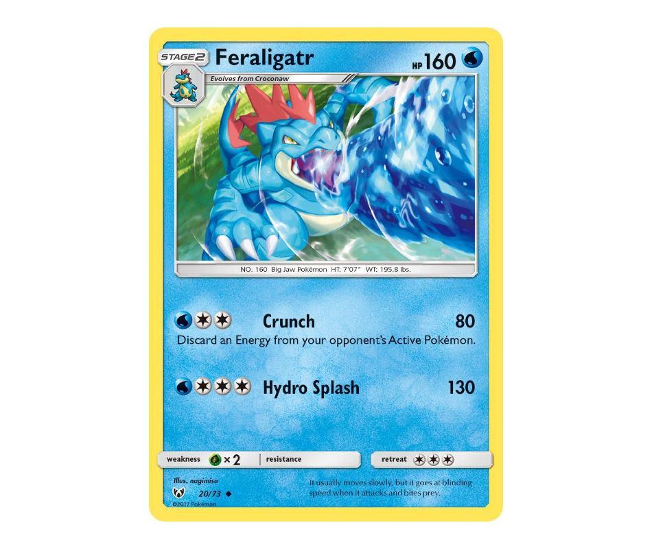 Pokemon: Feraligatr 20/73 - Shining Legends | Romulus Games