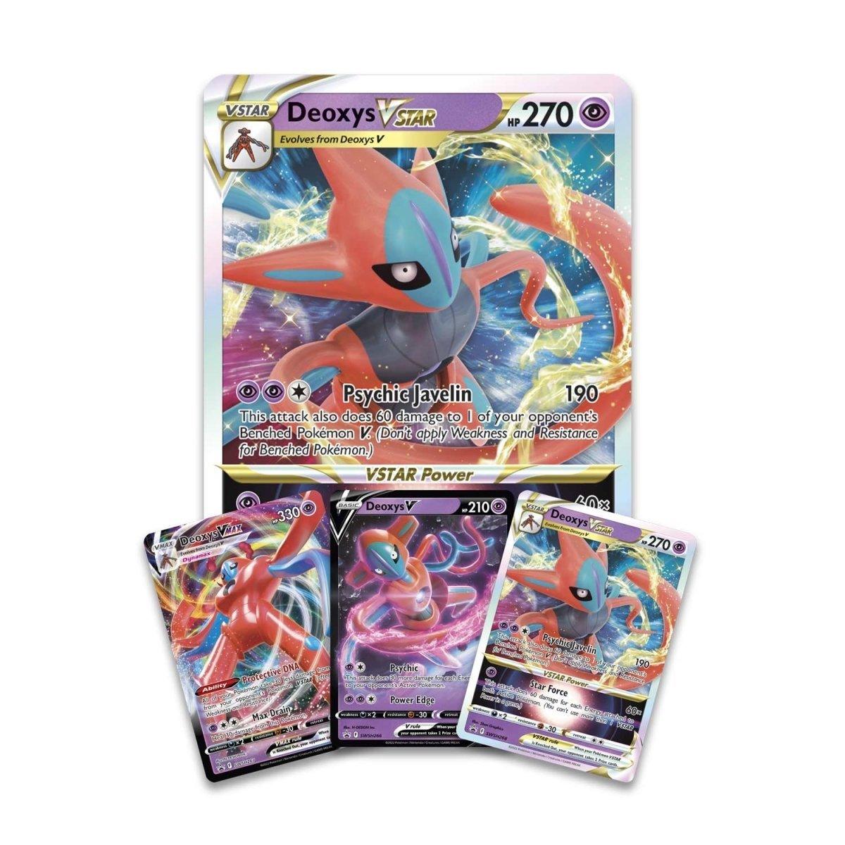 Pokemon: Deoxys & Zeraora VMAX & VSTAR - Battle Box (Set of 2) | Romulus Games