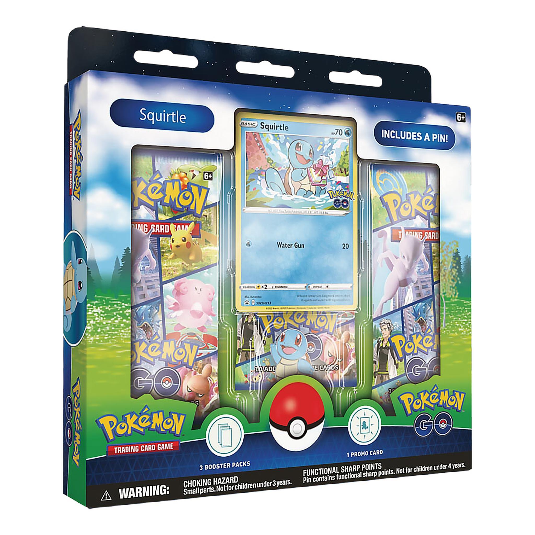 Pokemon: Pokemon GO - Pin Collection: Bulbasaur, Charmander & Squirtle (Set of 3) | Romulus Games