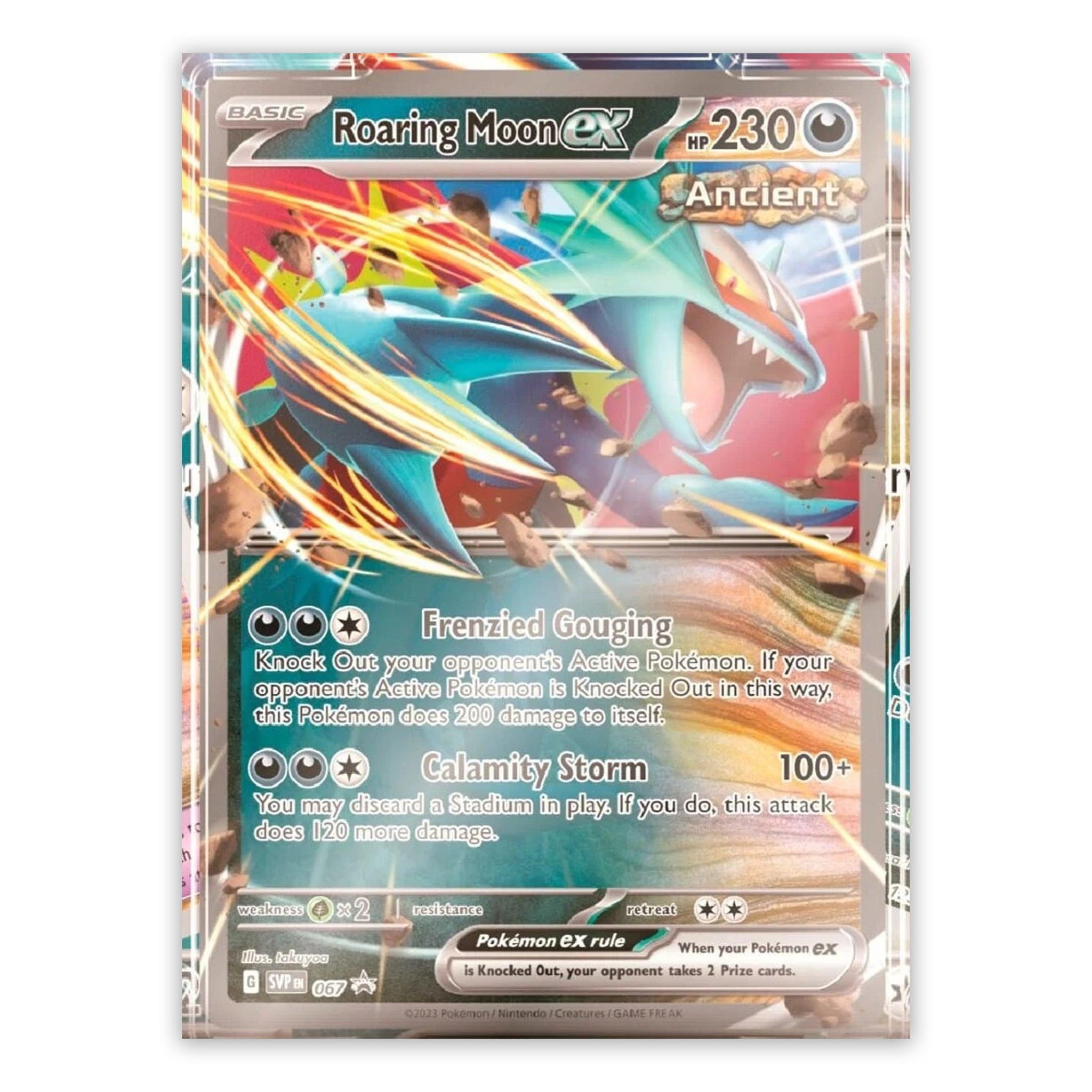Pokemon: Roaring Moon/Iron Valiant EX - Collection Box | Romulus Games