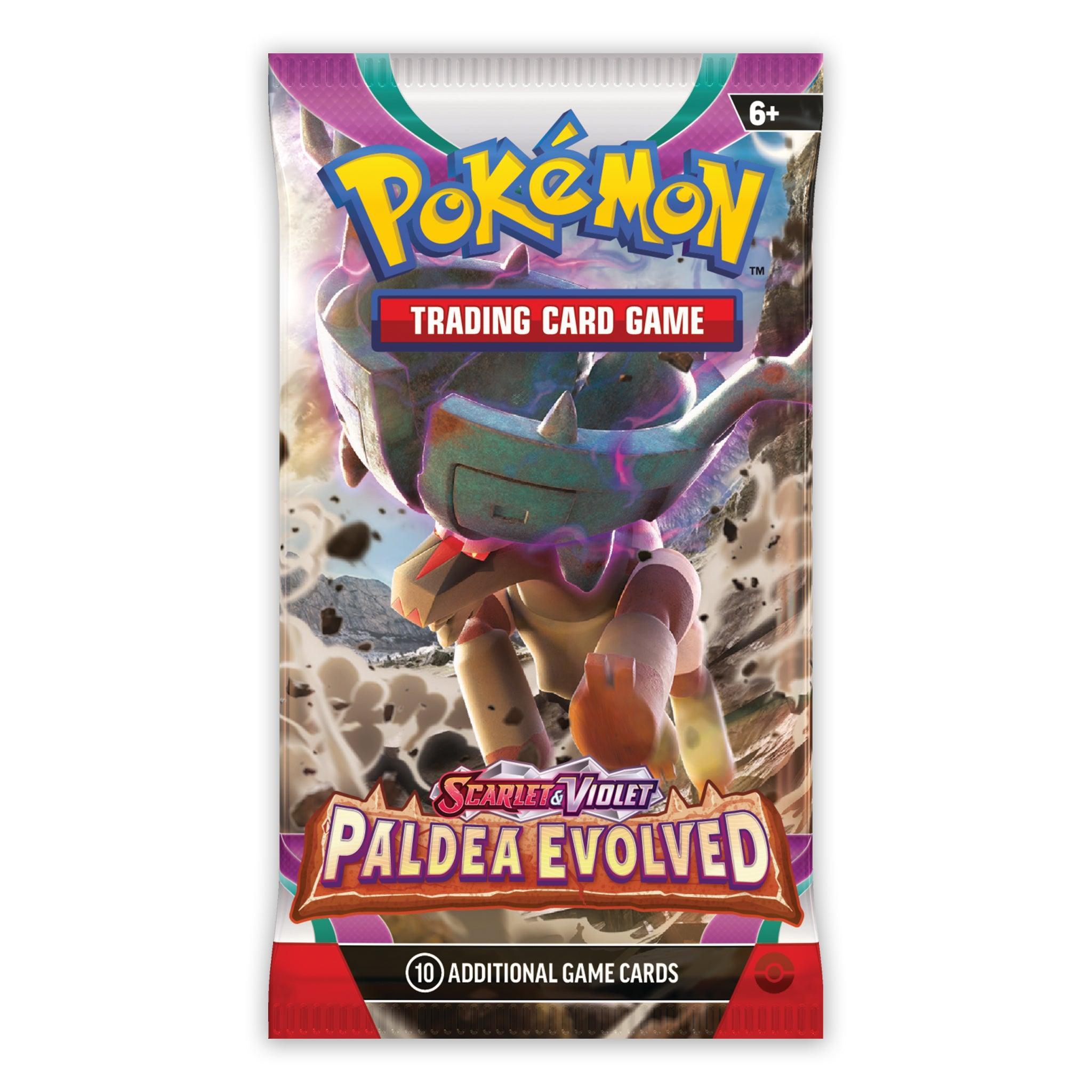 Pokemon: Scarlet & Violet Paldea Evolved - Booster Pack: Artwork Set (5 Packs) | Romulus Games