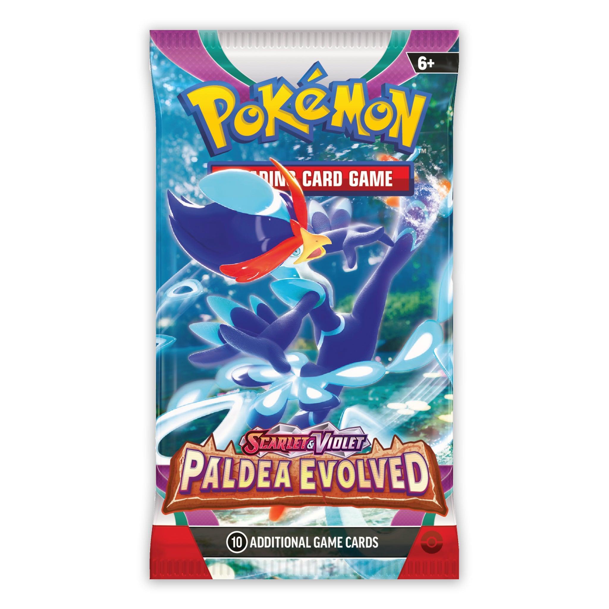 Pokemon: Scarlet & Violet Paldea Evolved - Booster Pack: Artwork Set (5 Packs) | Romulus Games